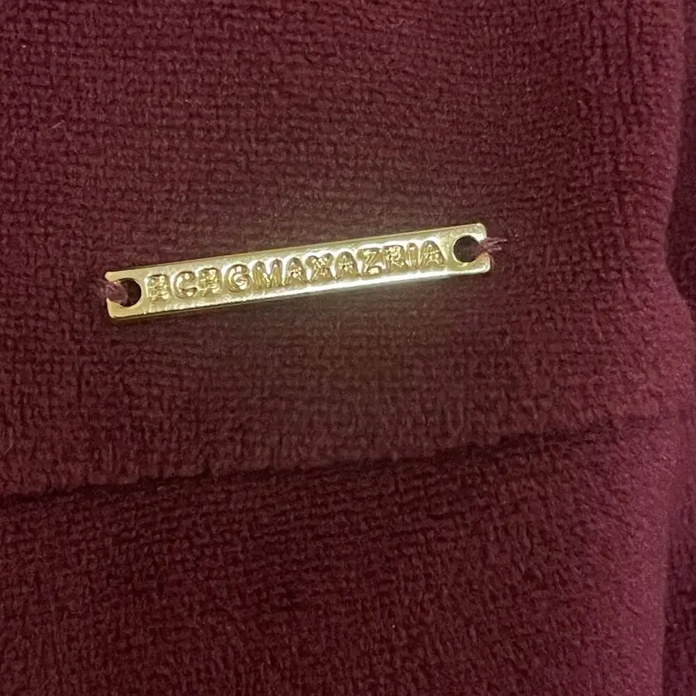 BCBGMAXAZRIA Velour Velvet L Tracksuit Set | Plum Pullover & Joggers, Y2K Lounge